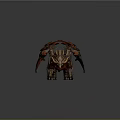 Fierce Mythical Dragon Creature Game Movie Character Featuring Red Orange Wings Intricate Textures Sharp Claws
