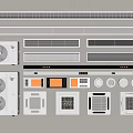 Air Conditioner Air Vents With Various Grille Types And Component Designs For Home Installation