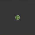 Decorated Christmas Tree With Green Pine Branches Red Gold Ornaments And Star Topper