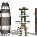 Modern Watchtower 3d model