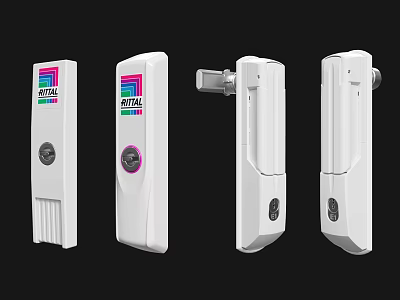 RITUAL White Daily Electrical Appliances With Various Designs And Control Buttons 3d model