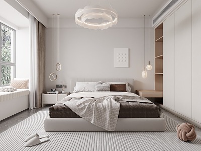 Modern Bedroom 3d model