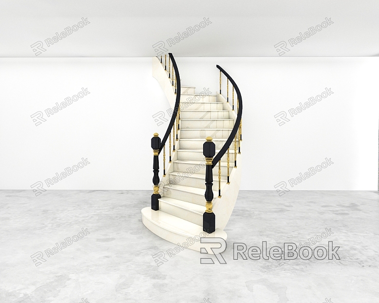 revolving staircase model