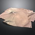 Geography, topography, mountain shape, ridge, ridge, valley, mountain range, canyon, geomorphology, mountain peak, mountain body 3d model