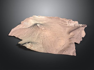 Geography, topography, mountain shape, ridge, ridge, valley, mountain range, canyon, geomorphology, mountain peak, mountain body 3d model