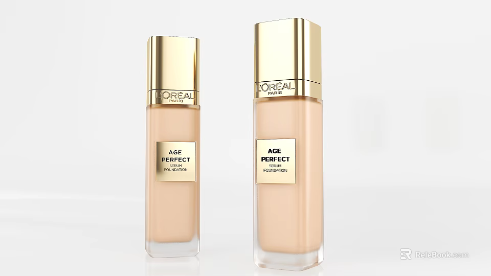 L'OREAL AGE PERFECT Professional Liquid Foundation Cosmetics For Face Makeup 3d model 
