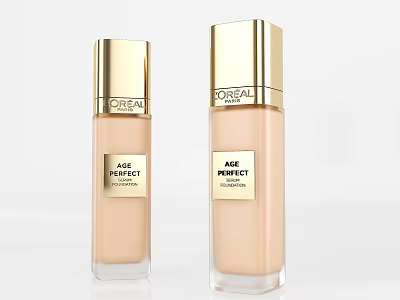 L'OREAL AGE PERFECT Professional Liquid Foundation Cosmetics For Face Makeup 3d model