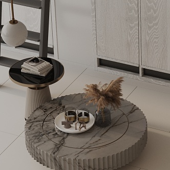 Modern coffee table 3d model