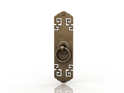 European-style handle 3d model