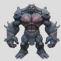 Monster Demon Mecha Armor Armor Exoskeleton 3d model