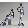 Modern Model Clothing Store Model Window Model 3d model