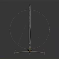 Modern Catamaran Sailboat Featuring Green Yellow White Sail With C And ANNO Logo Wooden Hull