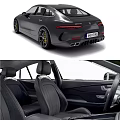Mercedes AMG Car Exterior with Alloy Wheels and Tech Interior