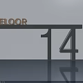 Floor 14 Modern Swing Door Design With Sleek Metal Frame And Glass