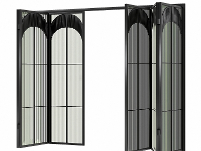 glass folding door model