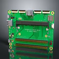 Computer Motherboard Computer Motherboard High-end Motherboard High-end Motherboard Gaming Motherboard Asus Motherboard 3d model
