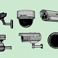 Different Types of Security Surveillance Cameras for Projection Monitoring