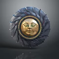 Medieval Shield Ancient Shield Defensive Weapon Ancient Shield Iron Shield Protective Shield Wooden Shield 3d model