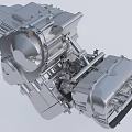 Precision Engineered Industrial Equipment With Metallic Components And Mechanical Parts