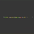 Colorful Small Hardware Tools And Parts Scattered On Black Background With Various Shapes And Sizes