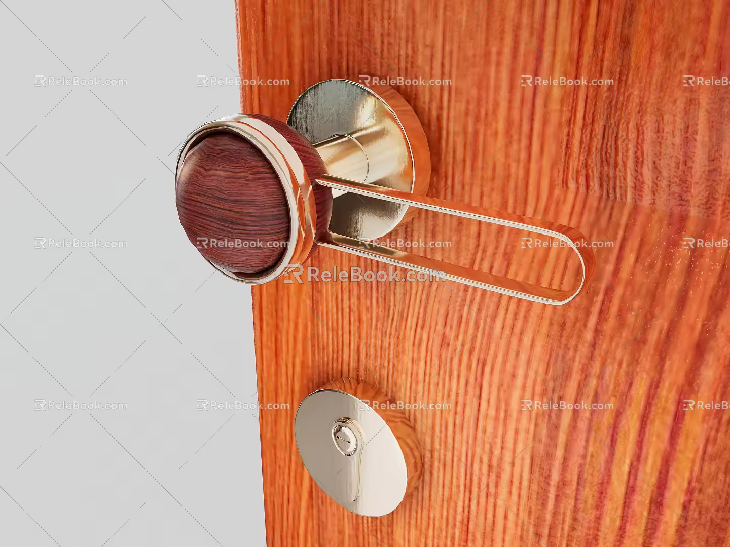 Handle Door Handle Metal Handle 3d model