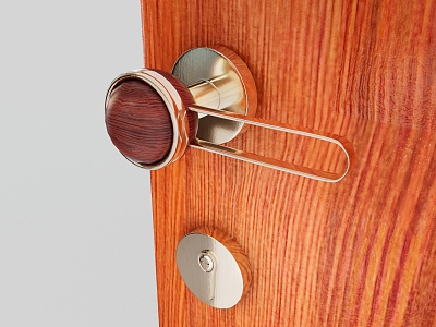 Handle Door Handle Metal Handle 3d model