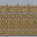 Natural Bamboo Woven Fence Design For Outdoor Garden Decoration And Privacy