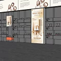 Modern Display Cabinets And Shelves With Multi Tier Design For Retail Product Exhibition