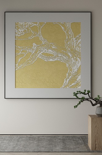 New Chinese Decorative Painting 3d model