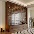 Stylish Wooden Bookshelf With Multiple Compartments Books Decorative Items And Bottom Drawers