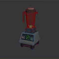 Modern Household Blender For Daily Use With Transparent Jar And Control Panel