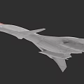 Modern Military Fighter Jet With Sleek Aerodynamic Design And Red Cockpit