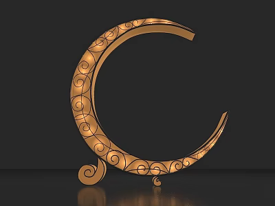 Modern Beauty Chen Moon 3d model