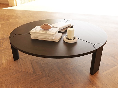 Coffee table round table model