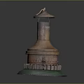 Kerosene Lamp Vintage Oil Lamp Vintage Kerosene Lamp Oil Lamp Gasoline Lamp Miner's Lamp Medieval Miner's Lamp Vintage Miner's Lamp 3d model