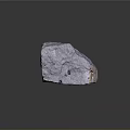 Natural Gray Wood Stone With Rough Surface And Unique Natural Texture Patterns 3d model