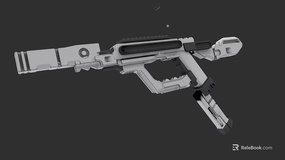 Futuristic Sci Fi Weapon 3D Model With Sleek Design And Advanced Features 3d model 