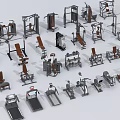 Various Types of Gym Fitness Equipment for Strength and Cardio Training