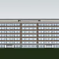 Modern Residential District Simple Multi-storey Residence 3d model