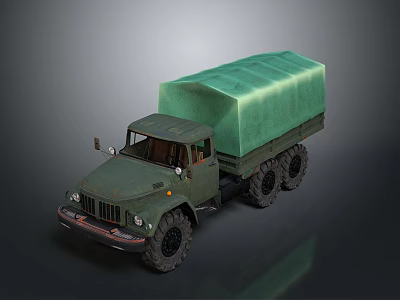 Military Battle Tank With Tracked Chassis Armored Turret And Long Barrel Cannon 3d model