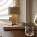Modern table lamp 3d model