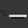 Sleek Modern Power Strip Daily Electrical Appliance With Multiple Outlets And Integrated Cable