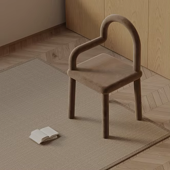 Modern Dining Chair 3d model