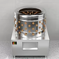 Stainless Steel Multi layer Steamer With Dot Pattern For Commercial Kitchen Use