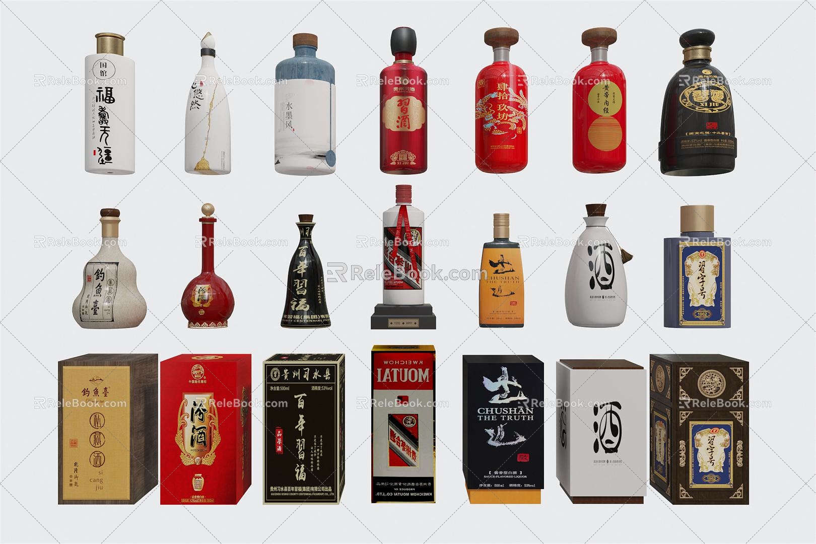 New Chinese Liquor model