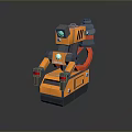 Robot Assistant Small Robot Butler Robot Butler Figure Game Figure 3d model