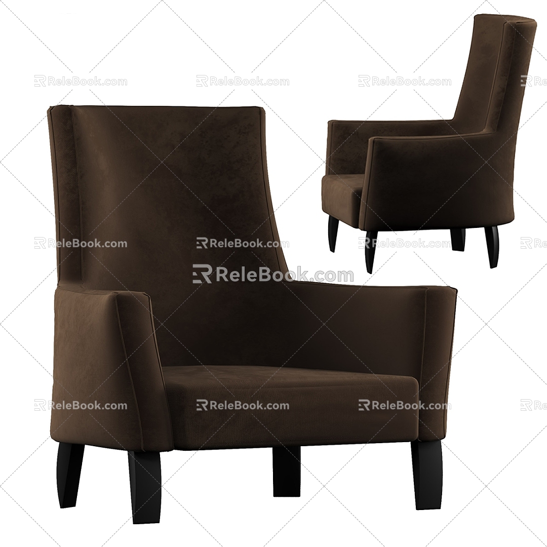 Lumpish single sofa 3d model