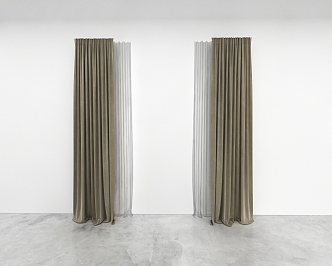 Curtains 3d model