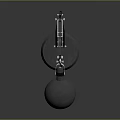 Modern Metal Desk Lamp With Adjustable Arm Round Shade Stable Base