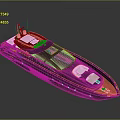Sleek Black Luxury Yacht Exterior Design Featuring Deck Seating And Windows